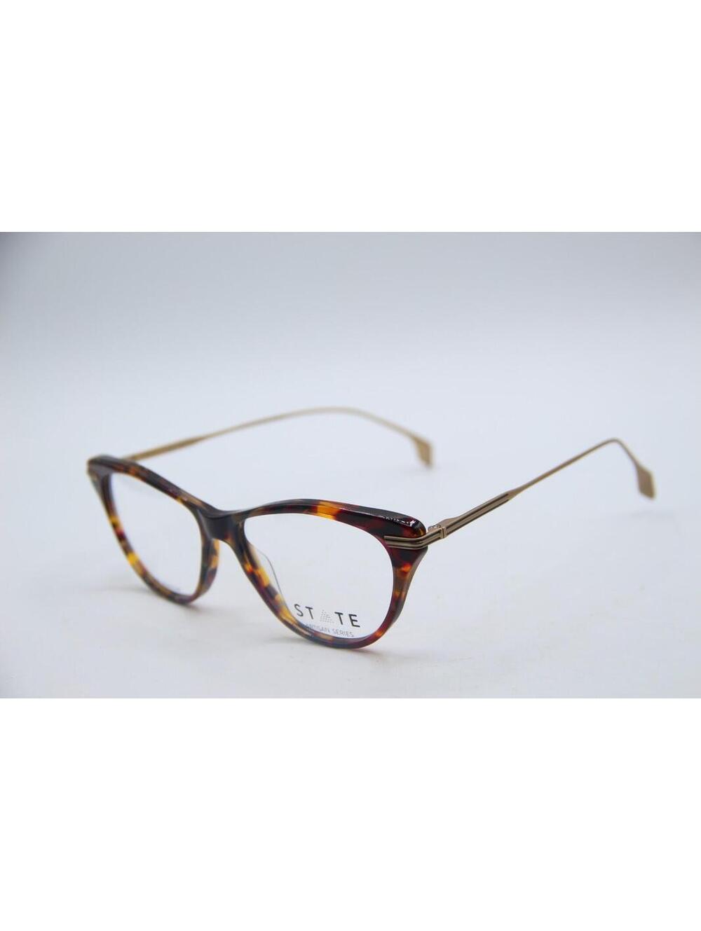 State Cornellia Spice Matte Gold Designer Authentic Eyeglasses 54-16-145
